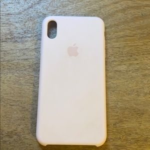 Apple silicone iPhone XS Max case